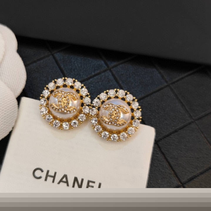Ch*el earrings